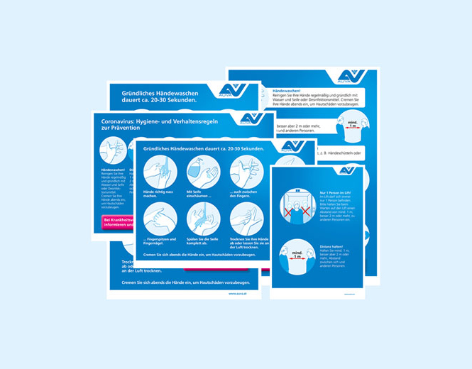Bestellung Coronavirus Infomaterial Fur Betriebe Sicheres Wissen